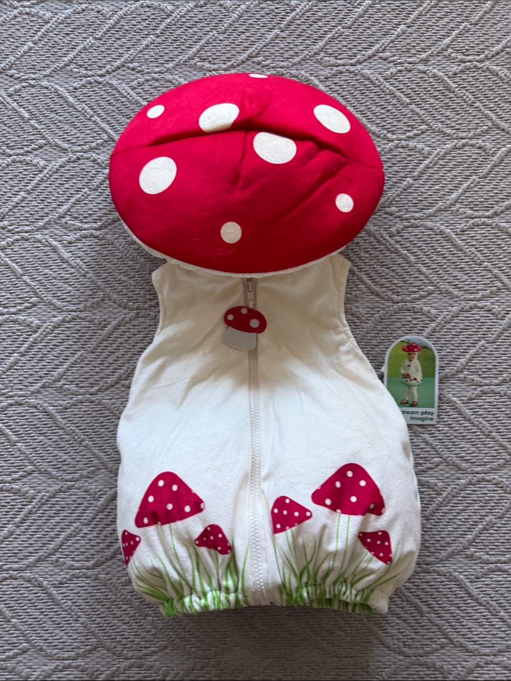 Dream Play Imagine Mushroom Halloween Costume - Size 18 Months